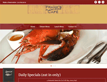 Tablet Screenshot of franksplankroad.com